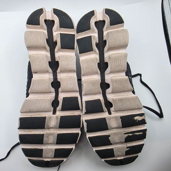 On Running Cloudswift Mens Size 11.5 Black White Running Shoes Athletic Outdoors - Picture 7 of 14